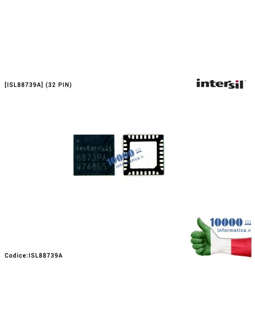 IC Chip INTERSIL ISL 739 ISL88739A ISL88739 ISL88739AH ISL88739AHR 88739A ISL 88739 AHRZ QFN32 QFN-32
