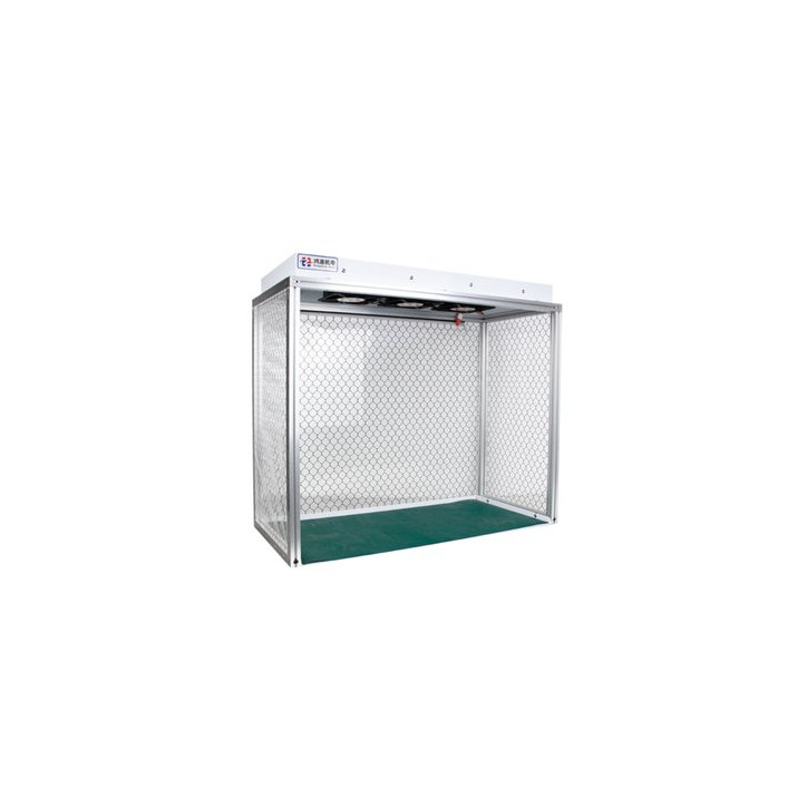 RBSKU15092 Hong Zhun | Aluminium Framed Foldable Dust Free Work Station Room With Antistatic Mat