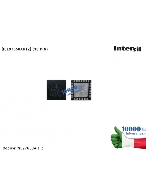 IC Chip INTERSIL ISL97650 ISL97650A ISL97650AR ISL97650ART ISL976 50AR ISL 97650 ARTZ QFN36 QFN-36 ISL97650ARTZ