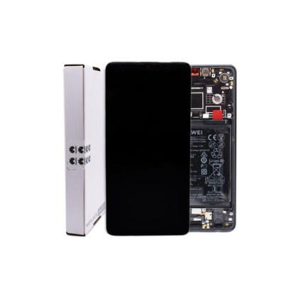 RBSKU15508 Genuine Huawei P30 | Replacement OLED Touch Screen Assembly With Chassis & Battery | Midnight Black | Service Pack | 