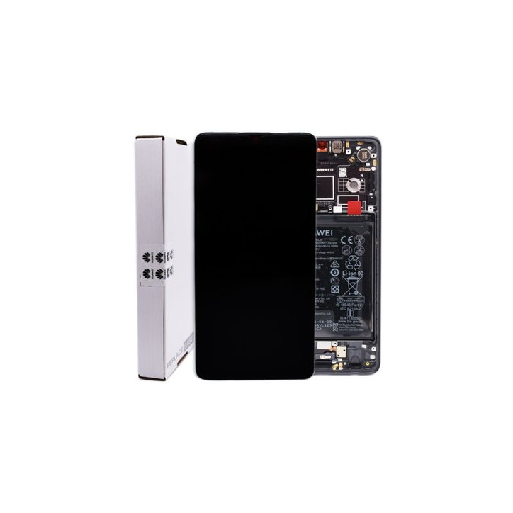 RBSKU15508 Genuine Huawei P30 | Replacement OLED Touch Screen Assembly With Chassis & Battery | Midnight Black | Service Pack | 