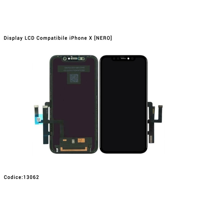 Display LCD Compatibile iPhone 11 [NERO] Schermo Vetro Touch Screen
