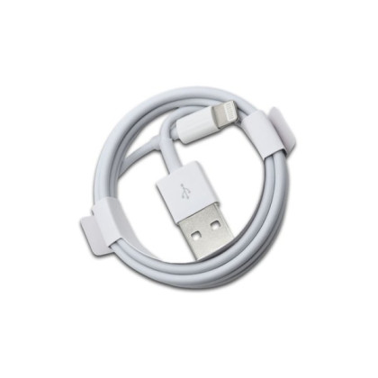 RBSKU20579 Universal Kitting Accessories | USB-A to Lightning Cable | 1 Meter | 5V / 1A | White