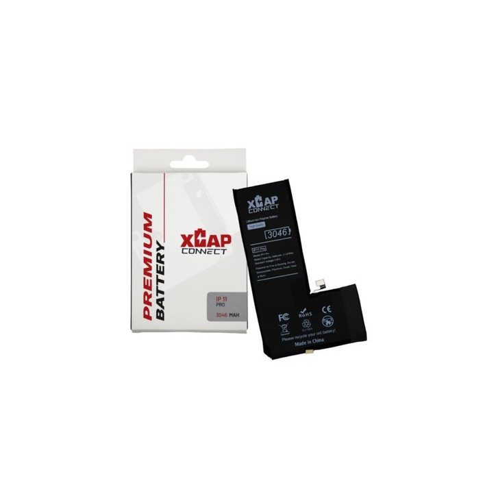 RBSKU22069 XCAP Connect - Battery Cell w/ Built-In Flex for iPhone 11 Pro (BMS) (3046 mAh) (No Spot Weld Required) iPhone 11 Pro
