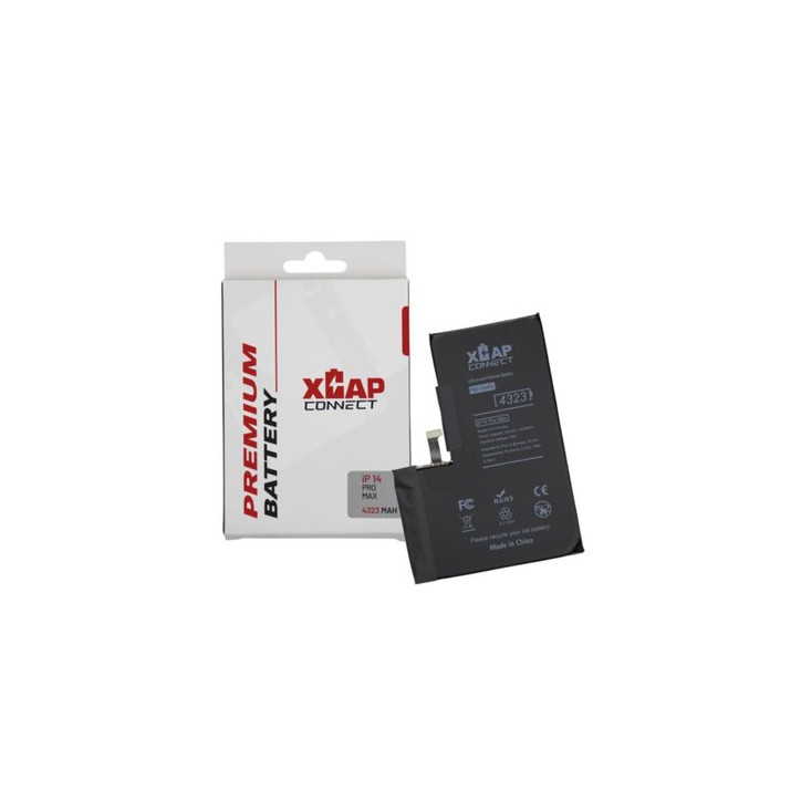 RBSKU22081 XCAP Connect - Battery Cell w/ Built-In Flex for iPhone 14 Pro Max (BMS) (4323 mAh) (No Spot Weld Required) iPhone 14