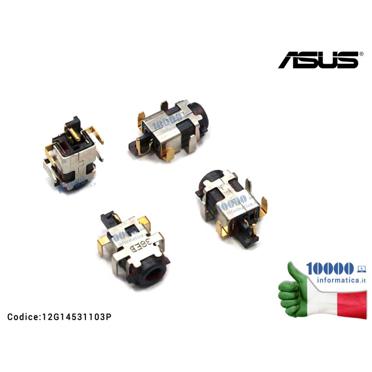 Connettore di Alimentazione DC Power Jack PJ959 ASUS Eee PC X101 X101CH X101H R11CX