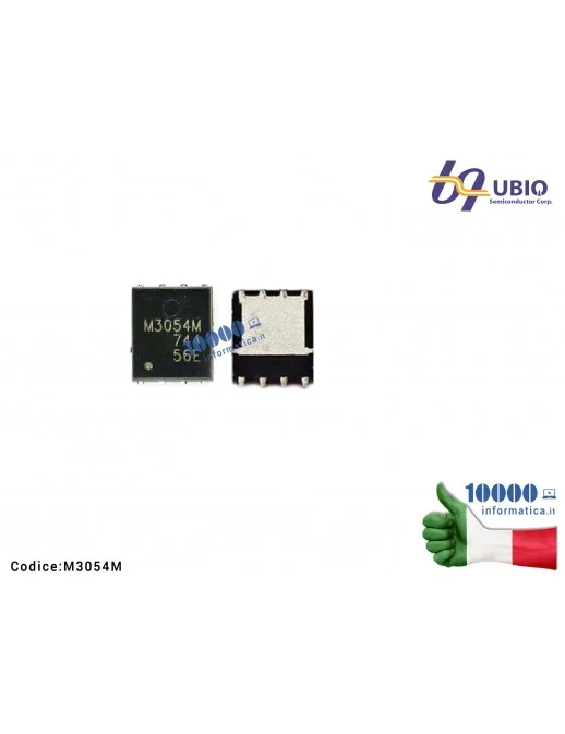 IC Chip Mosfet UBIQ M3054M QM3054M6 QM3054M M30S4M QM3O54M6 M3O54M QFN-8