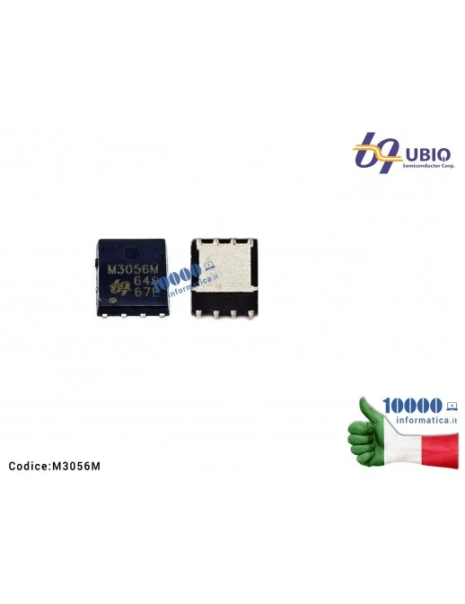 IC Chip Mosfet UBIQ M3056M QM3056M6 QM3056M M30S6M QM3O56M6 M3O56M QFN-8