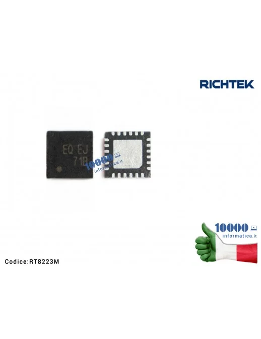 IC Chip RICHTEK Mosfet RT8223M RT8223MG RT 8223 MZQW RT 8223 MGQW (EQ-EE) (EQ-CM) (EQ-9M) (EQ-EJ) (EQ-XX) QFN-24 Main Power Supp