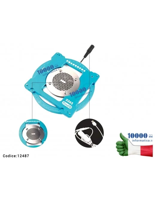 Piastra PCB FindX X365 360° Base Rotante con raffreddamento Supporto schede madri iPhone per riparazioni saldature