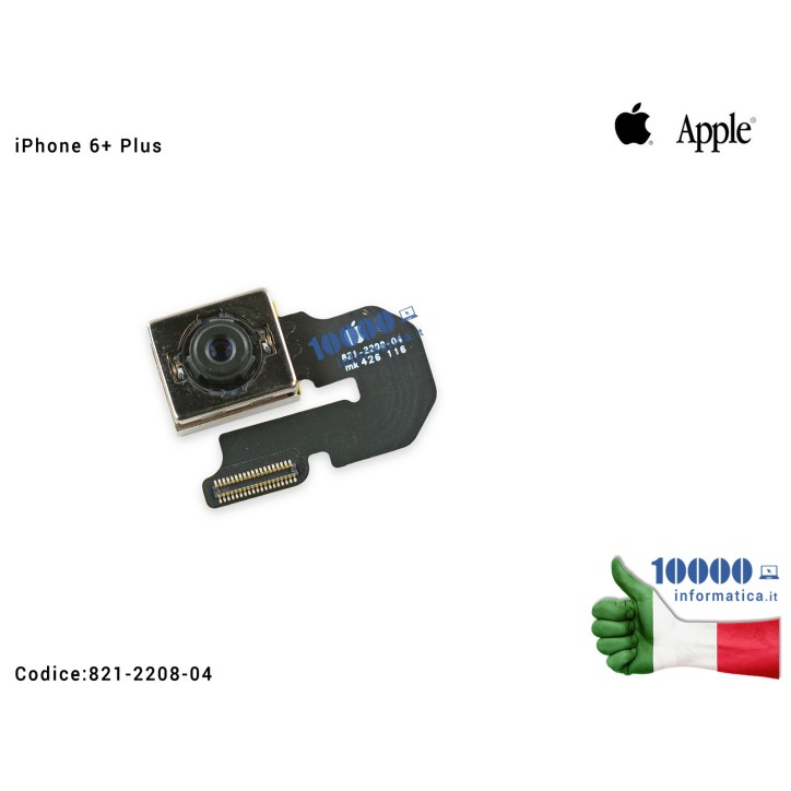 Fotocamera Posteriore [8MP] APPLE iPhone 6+ Plus (A1522) (A1524) (A1593) Rear Back Camera