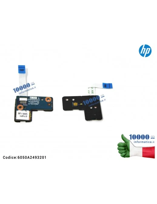 Pulsante Tasto Accensione Power Board HP 255 G1 1000 2000 CQ58 6050A2493201