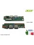 55.GNPN7.001 Scheda Porta USB Board Connettore Audio ACER Aspire A315-21 A315-21G A315-31 A315-32 A315-51 DA0ZAVTB8D0