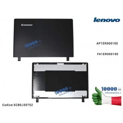 Cover LCD LENOVO IdeaPad 100-15 100-15IBY (20564) (20644) (80MJ) (80R8) B50-10 [NERO] AP1ER000100 FA1ER000100 5CB0J30752
