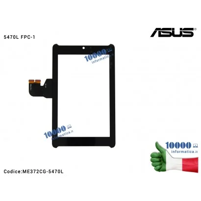 Vetro Touch Screen ASUS FonePad 7'' ME372CG ME373CG (K00E) 5470L FPC-1