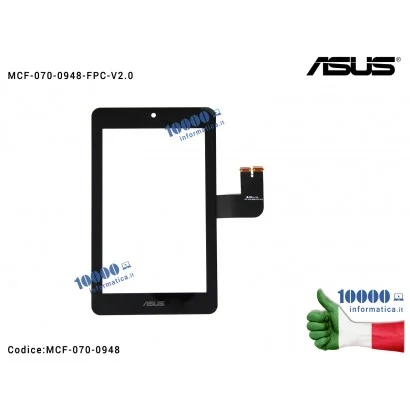 Vetro Touch Screen ASUS MeMO Pad HD 7'' ME173 ME173X (K00B) (K00U) MCF-070-0948-FPC-V2.0