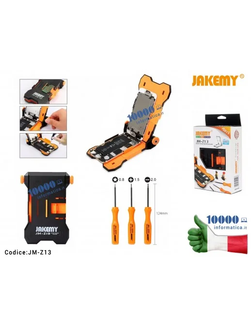 Staffa di riparazione JACKEMY JM-Z13 Kit fissaggio schermo regolabile per Apple iPhone 6S 6 7 Plus Strumento da lavoro e manuten