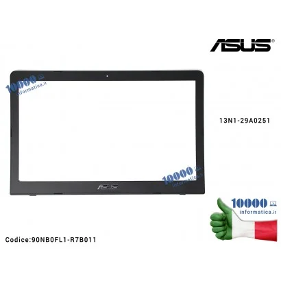 90NB0FL1-R7B011 Cornice Display Bezel LCD ASUS VivoBook Pro 15 N580V N580VD X580VN X580VD 13N1-29A0251 90NB0FL1-R7B012