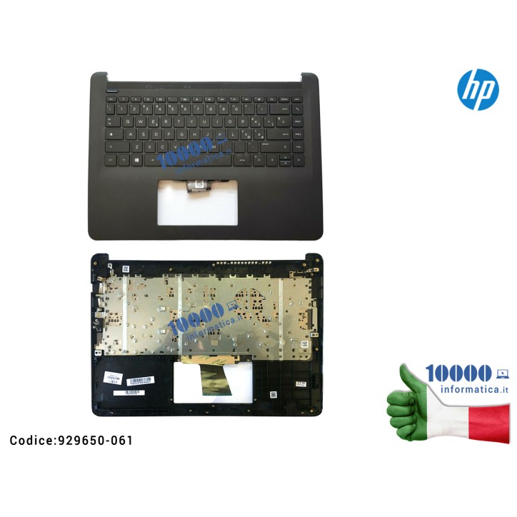 Tastiera Italiana Completa di Top Case Superiore Palmrest [NERO] HP 14-BP TPN-Q189 14-BP005NL 14-BP100NA