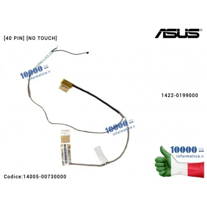 14005-00730000 Cavo Flat LCD ASUS Q500 Q500A [40 PIN] 1422-0199000 14005-00730000