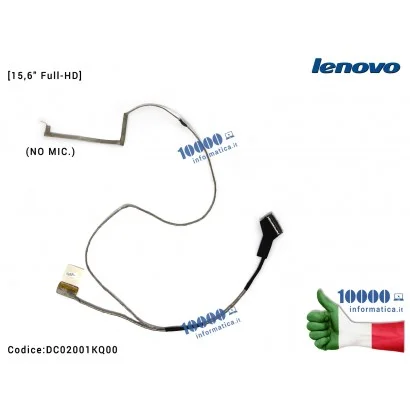 Cavo Flat LCD LENOVO Edge Thinkpad E531 modello Full-HD 15,6" FHD DC02001KQ00 (NO MIC.)