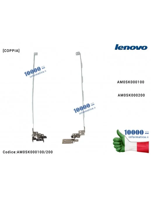 AM0SK000100/200 Cerniere Hinges LENOVO ThinkPad Edge E531 [COPPIA] AM0SK000100 AM0SK000200 Cerniera Hinge