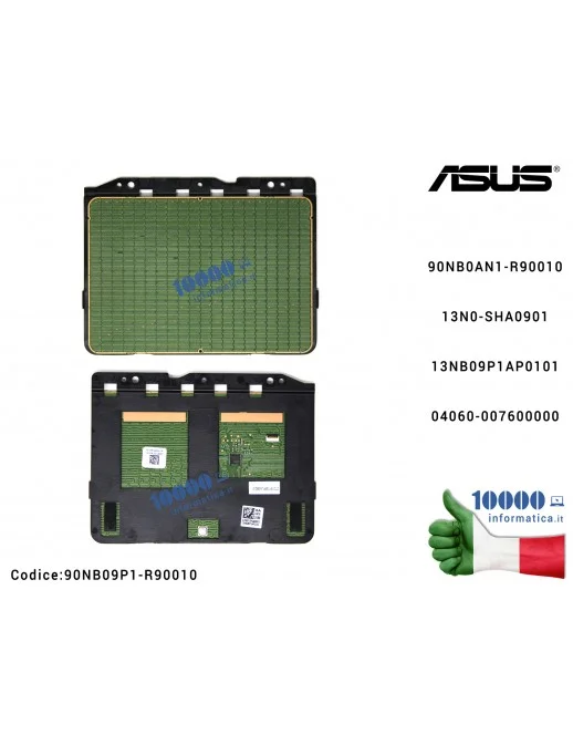 Touchpad Trackpad Mouse ASUS VivoBook Pro N552V N552VW N552VX 90NB0AN1-R90010 modulo completo di telaio 13N0-SHA0901 13NB09P1AP0