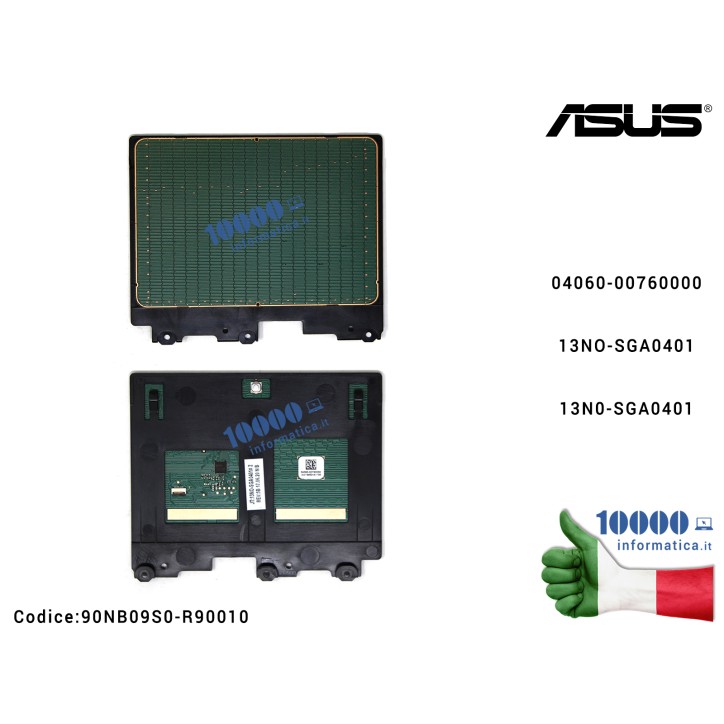 Touchpad Trackpad Mouse ASUS X556U X556UA X556UB X556UF X556UJ X556UQ X556UR X556UV F556U F556UA F556UJ F556UR F556UV 04060-0076