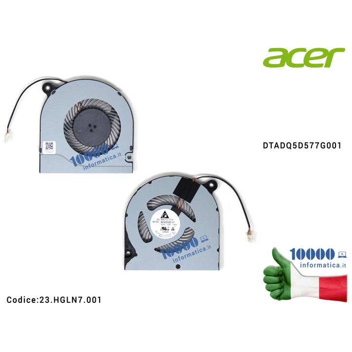 Ventola Fan CPU ACER Aspire A314-22 A314-22G A315-23 A315-23G A315-55G A315-55KG A315-57G A515-44 A515-44G A515-54 A515-54G A515 Ventola Fan CPU ACER Aspire A314-22 A314-22G A315-23 A315-23G A315-55G A315-55KG A315-57G A515-44 A515-44G A515-54 A515-54G A515