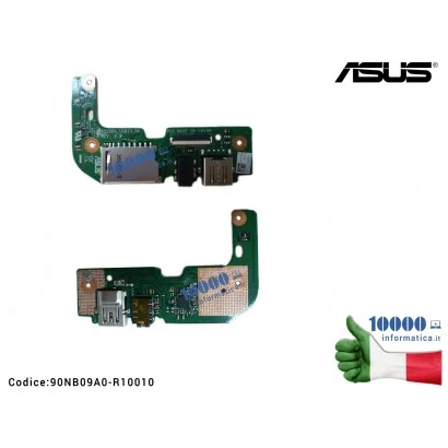 90NB09A0-R10010 Connettore I/O USB Audio Board SD Card ASUS X555D X555DG X555DA X555YA X555YI F555YI F555Y F555DG F555DA