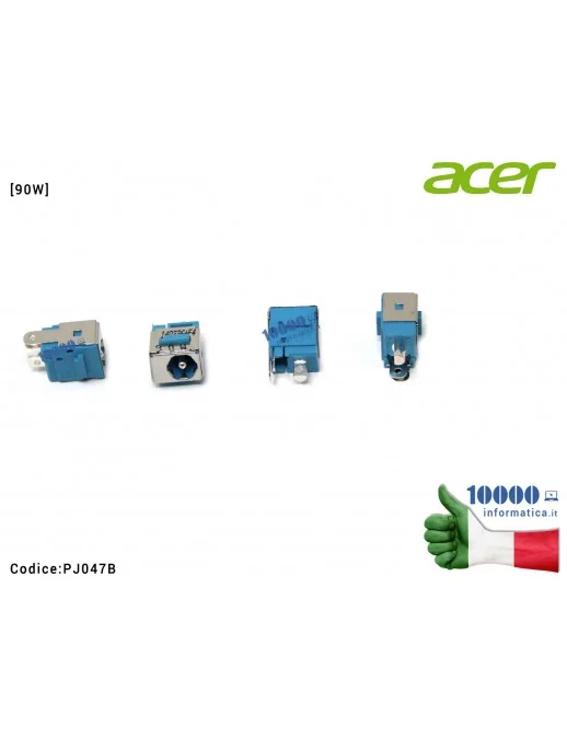 PJ047B Connettore DC Power Jack PJ047 ACER Aspire 7520 8930 [90W]