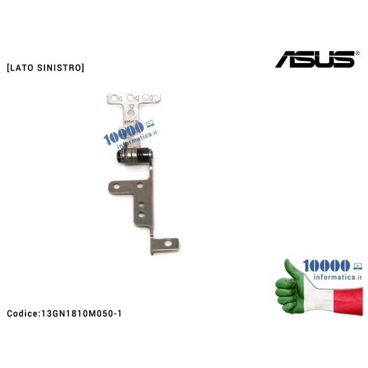 Cerniera Hinge [SX] ASUS U36 U36J U36JC U36S U36SG U36SJ U44SG [LATO SINISTRO]