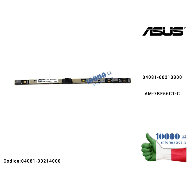 Webcam + Microfono ASUS VivoBook S14 K530 S430 S430FA S530U S530UA S530UN X430 X530U X530UA X530UF X530UN Zephyrus S GX531 GX532