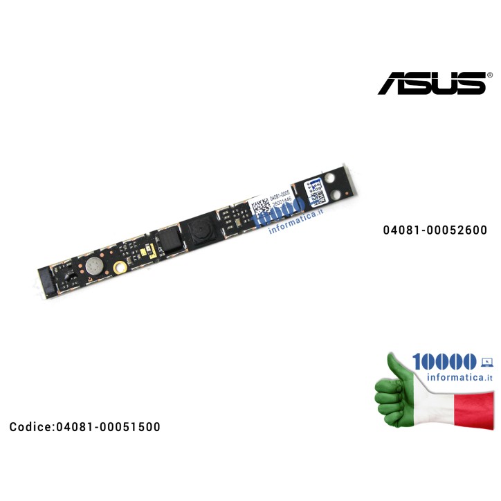 Webcam + Microfono ASUS X455L X455LA X455LD X455LN X551M X551MA X553M X553MA X555L X555LA X555LD X555LN A555L A555LN