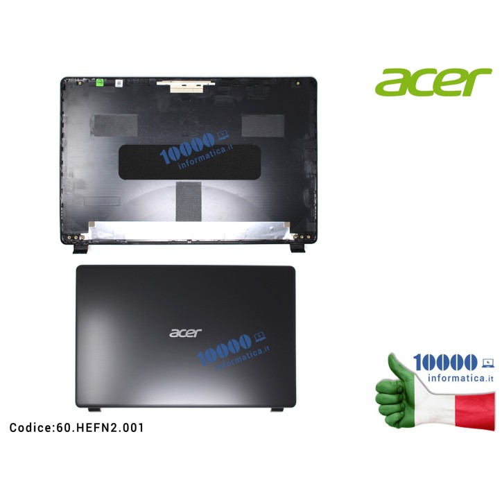 Cover LCD [NERO] ACER Aspire 3 N19C1 A315-54 A315-42 A315-42G A315-56 A315-54K AP2MB000601 60HEFN2001 60A3NN2001 AP2WV000151 FA2
