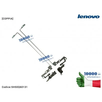 5H50Q60131 Cerniere Hinges LENOVO V130-15 V330-15 V130-15IKB V130-15IGM V130-15IKB V130-15ISK V330-15ISK V330-15IKB [COPPIA] ...