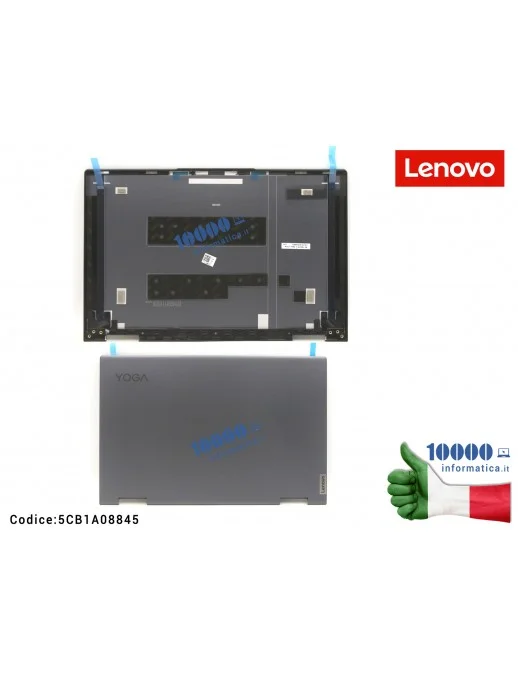 5CB1A08845 Cover LCD LENOVO [Grigio Ardesia] Yoga 7-14ITL5 (82BH) 7-14ACN6 (82N7) [Slate Grey] [SG] 5CB1A08845 FRU5CB1A08845 ...