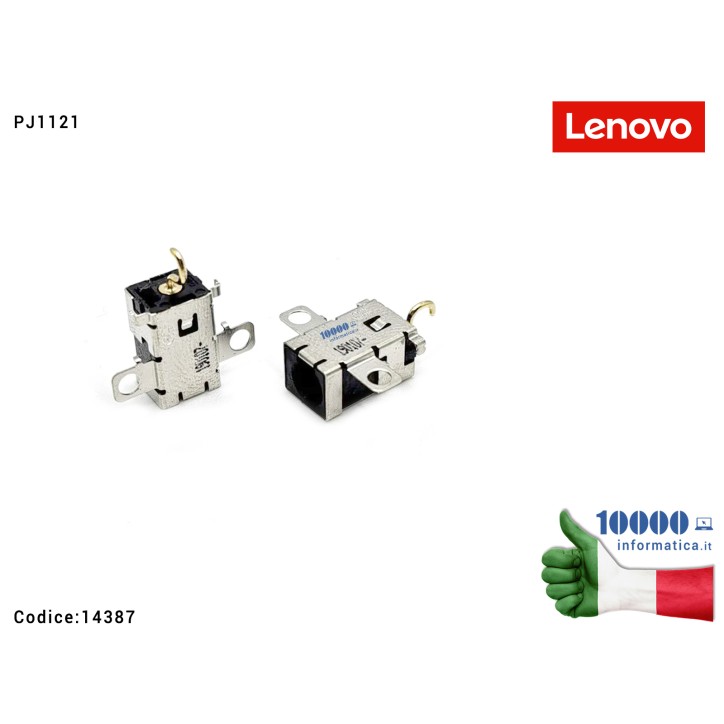 Connettore DC Power Jack PJ1121 LENOVO IdeaPad S540-15 S540-15IWL (81NE) (81Q1) S540-15IML (81NG)