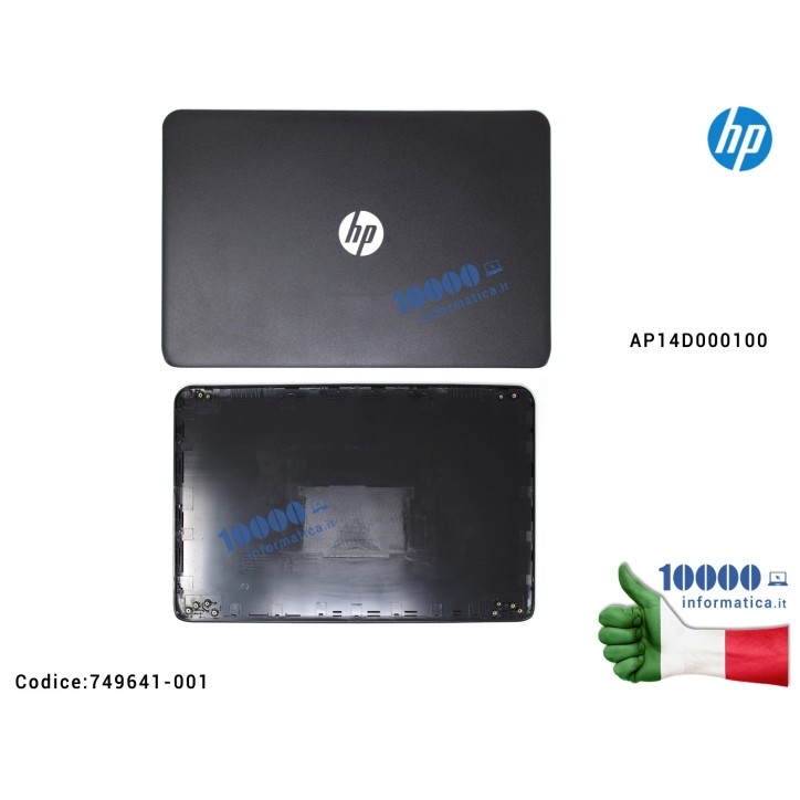 Cover LCD HP 15-G 15-R 15T 245 G3 250 G3 255 G3 256 G3 (NERO OPACO) AP14D000100 750569-001 760962-001 749641-001 Cover LCD HP 15-G 15-R 15T 245 G3 250 G3 255 G3 256 G3 (NERO OPACO) AP14D000100 750569-001 760962-001 749641-001