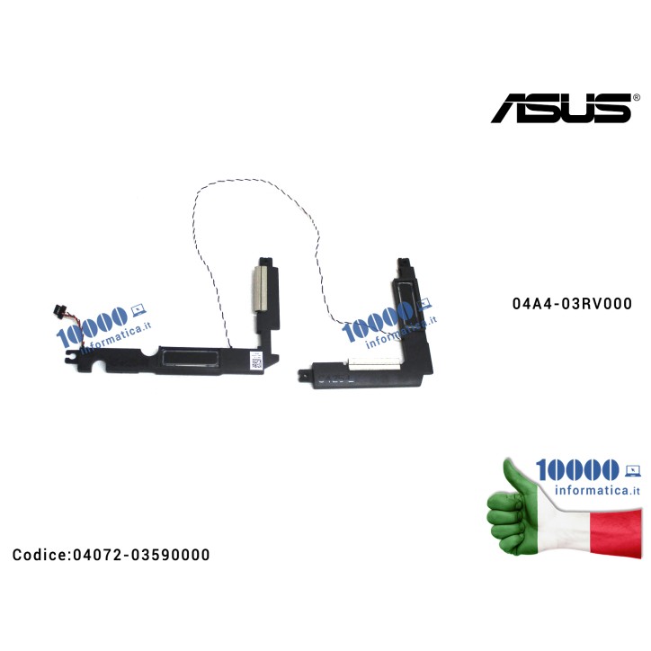 Altoparlanti Speaker ASUS Chromebook C425TA Z3400 04072-03590000 04A4-03RV000