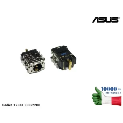 12033-00052200 Connettore DC Power Jack PJ981-2 [4P] ASUS VivoBook 14 X415 X415J X415JA X409F X409FA X509 X509J X509JA X515 X...