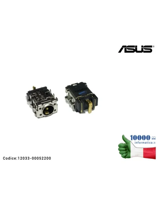 12033-00052200 Connettore DC Power Jack PJ981-2 [4P] ASUS VivoBook 14 X415 X415J X415JA X409F X409FA X509 X509J X509JA X515 X...