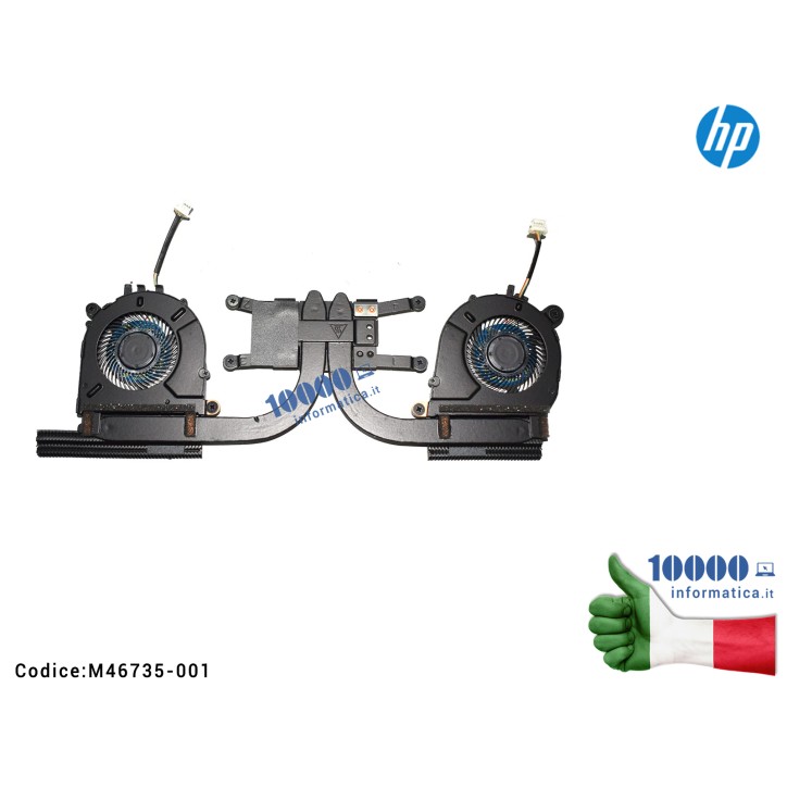 Ventola Dissipatore Heatsink Fan CPU HP EliteBook x360 1040 G8 M46735-001