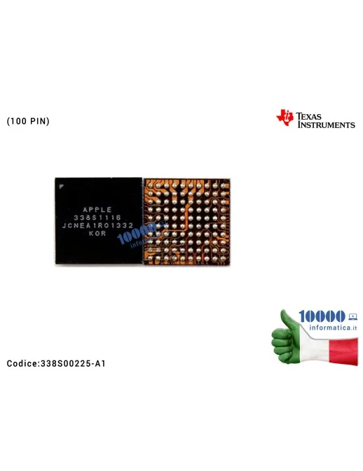 338S1116 IC Chip 338S1116 Audio Principale Fix iPhone 5C iPad 5 iPad mini (100 PIN) Main Audio 338S1116-A