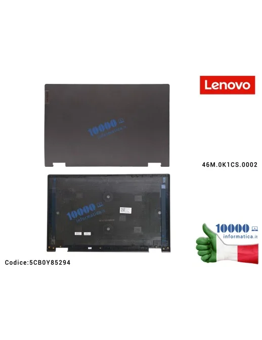 5CB0Y85294 Cover LCD LENOVO [Grigio] Flex 5-14ALC05 (82HU) 5-14IIL05 (81X1) 5-14ARE05 (81X2) 5-14ITL05 (82HS) 5CB0Y85294 FRU5...