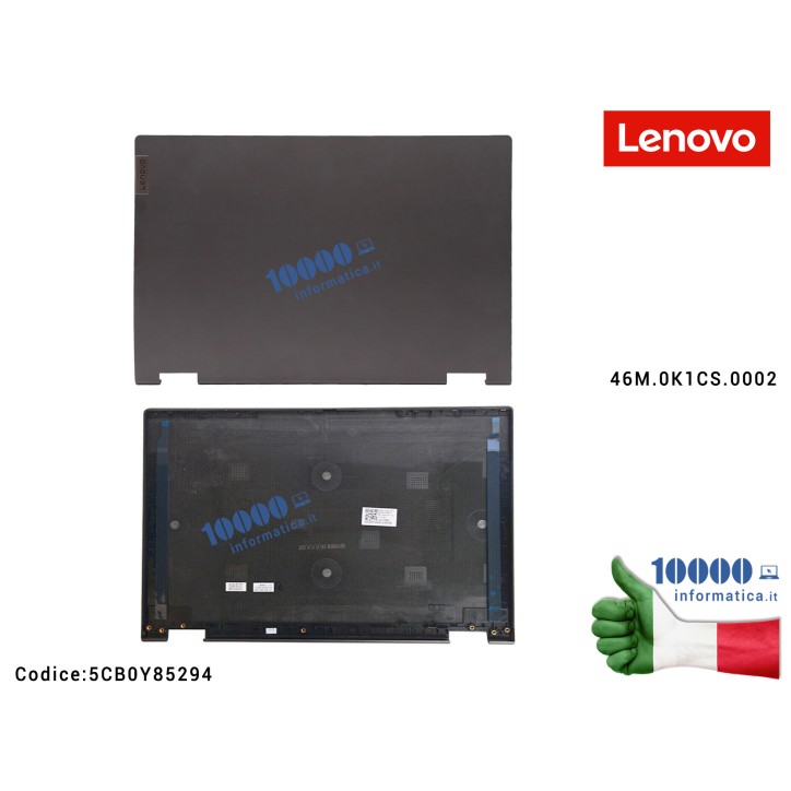 Cover LCD LENOVO Flex 5-14ALC05 (82HU) 5-14IIL05 (81X1) 5-14ARE05 (81X2) 5-14ITL05 (82HS) [Grigio] 5CB0Y85294 FRU5CB0Y85294 46M.