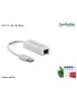 506731 Adattatore USB 2.0 con porta Ethernet LAN RJ45 100Mbps MANHATTAN