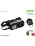 AP.0180P.A03 Alimentatore ACER 40W 19V 2,15A [5,5x1,7mm] Tablet Iconia A500 A501 A100 A200 A210 A211 W3-810 SW5-011