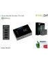 CHAR05 Alimentatore Green Cell 5 Porte USB 52W (5V/2,4A) (12V/1,5A) QC 3.0 Ricarica Veloce Fast Charging Qualcomm Quick Charg...