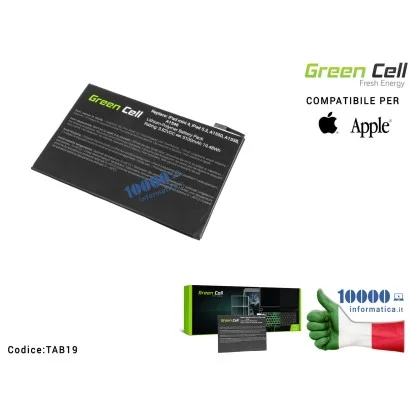 TAB19 Batteria Green Cell Compatibile per APPLE A1546 iPad Mini 4 A1538 A1550 [5100mAh]